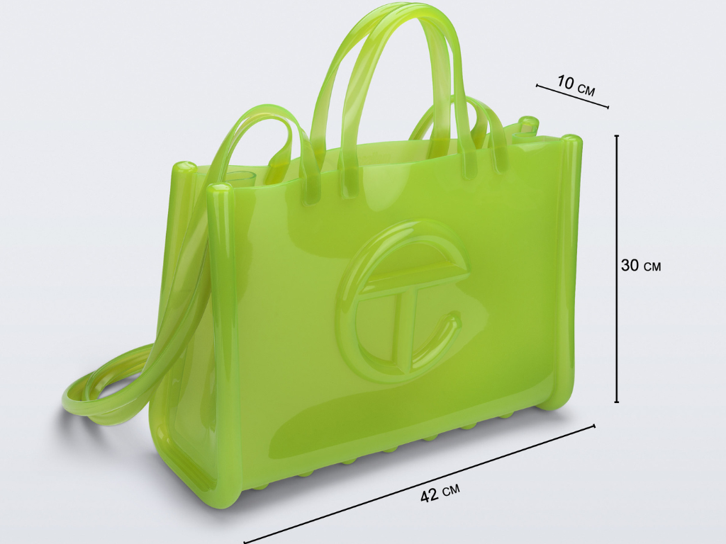 MELISSA X TELFAR LARGE JELLY SHOPPER II –