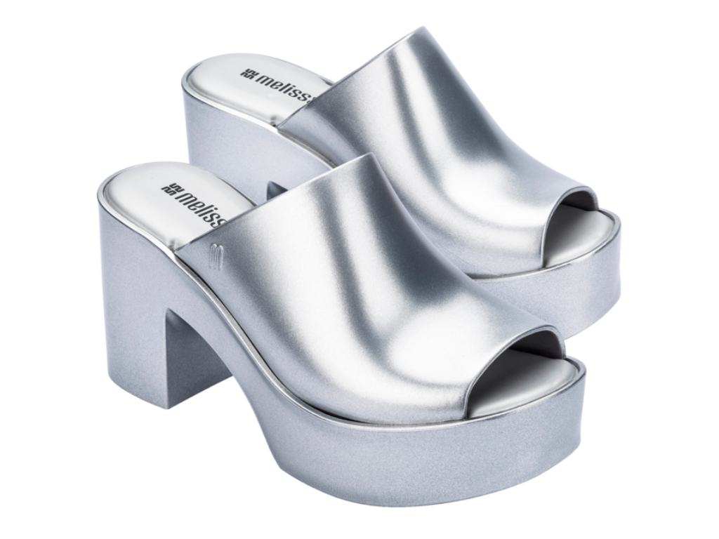 MELISSA MULE HYPE METALLIC AD