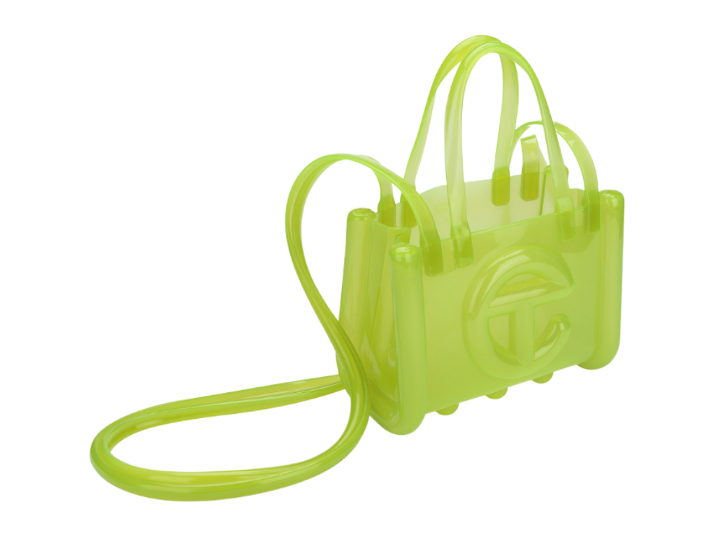 MELISSA X TELFAR SMALL JELLY SHOPPER II – GREEN
