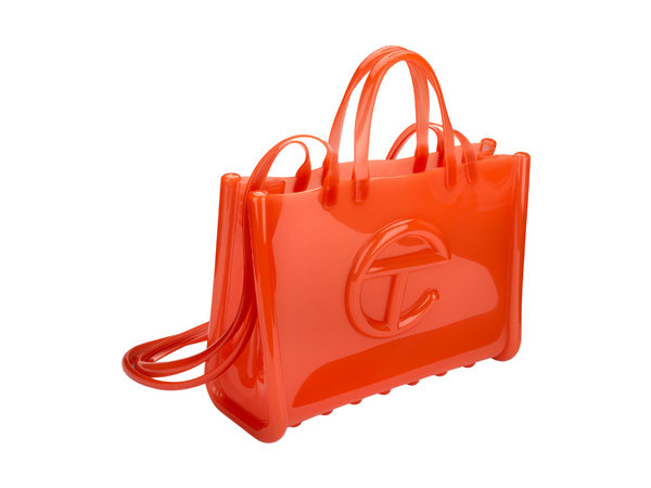 Melissa x Telfar Large Jelly Shopper - Clear Black
