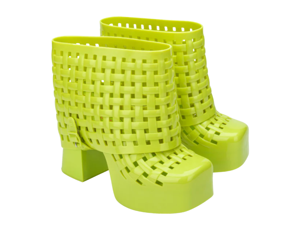 MELISSA CLOG BOOT + MARSHALL COLUMBIA AD –
