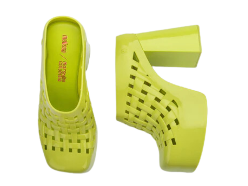 MELISSA CLOG HEEL + MARSHALL COLUMBIA AD –