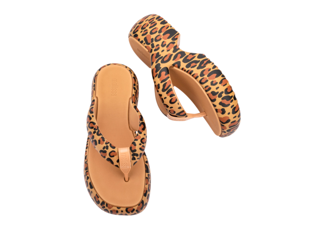 MELISSA FREE FUZZY PRINTED PLATFORM AD