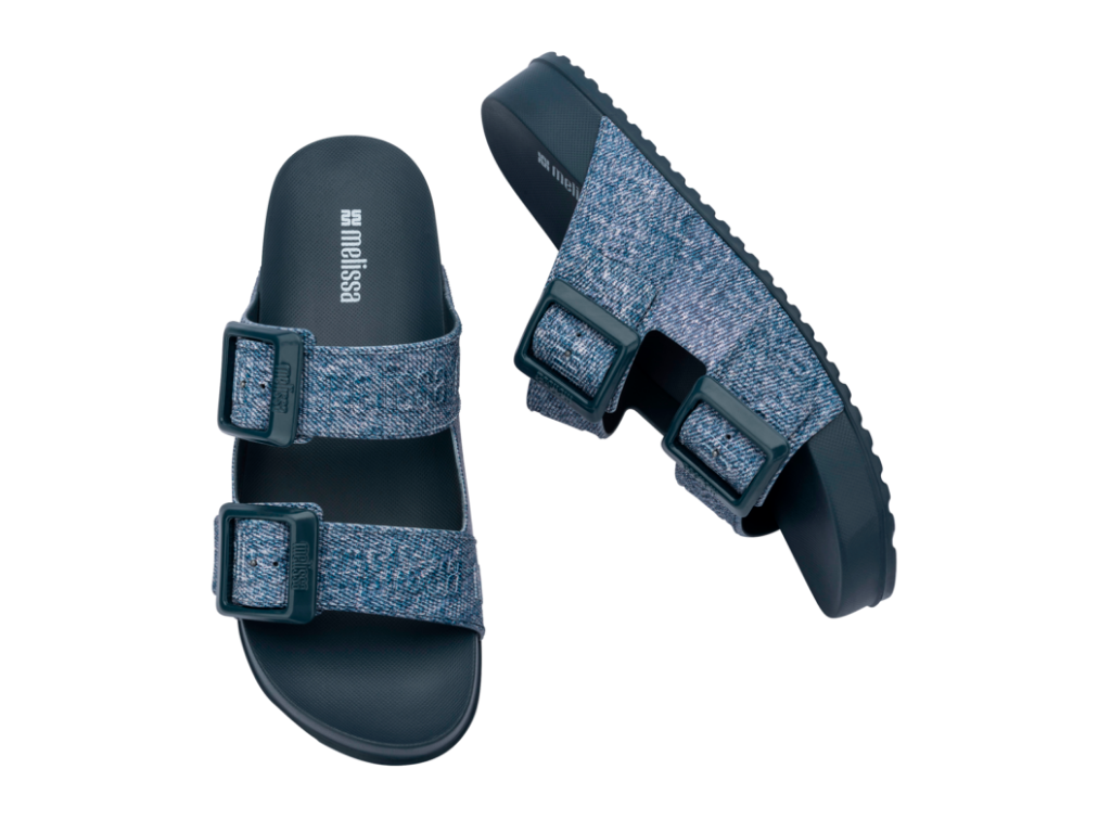 MELISSA COZY M LOVER SLIDE DENIM AD