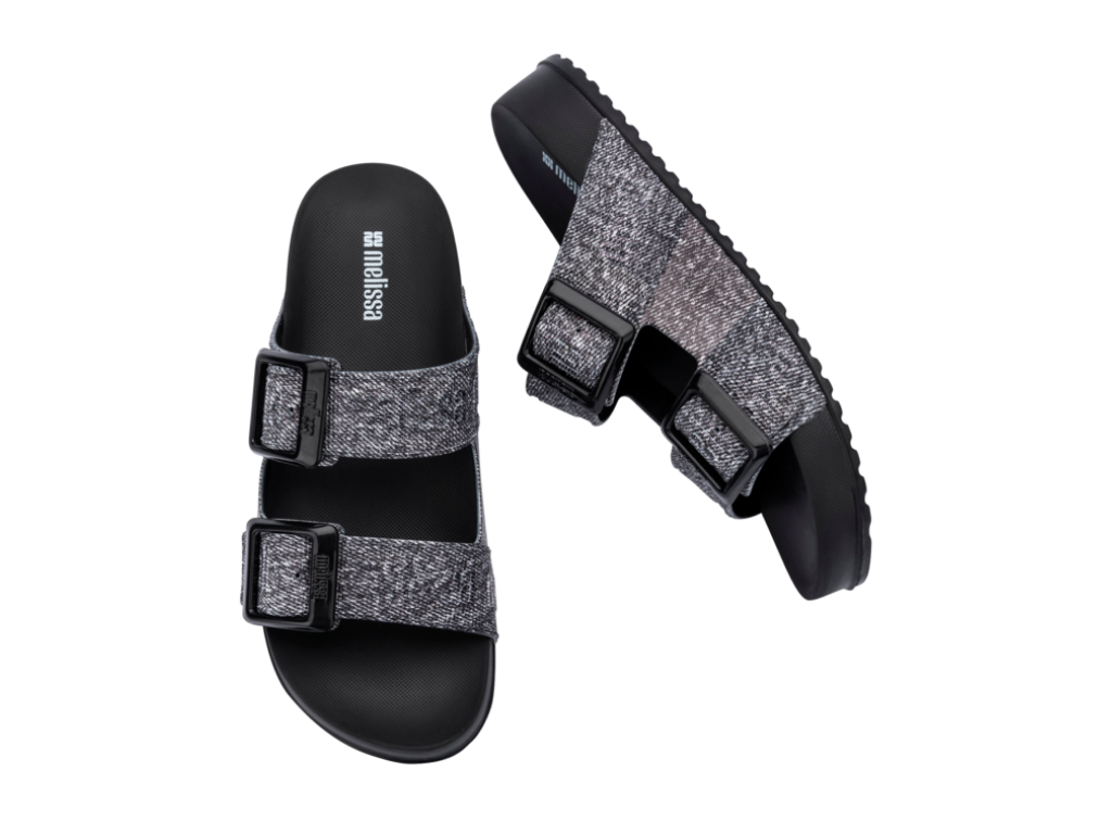 MELISSA COZY M LOVER SLIDE DENIM AD