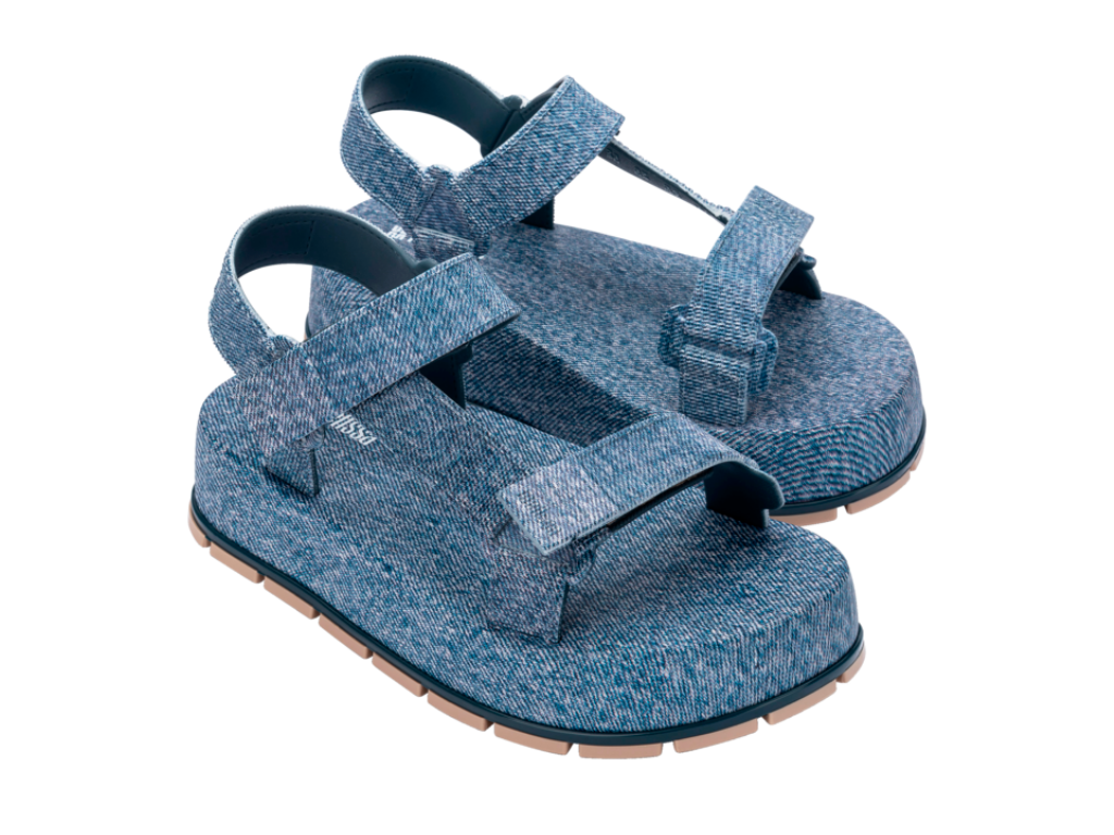 MELISSA FLOWING PLATFORM DENIM AD