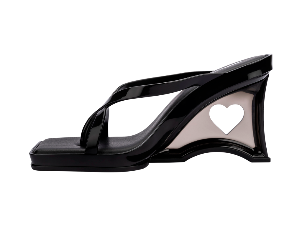 MELISSA GLASS HEEL AD –