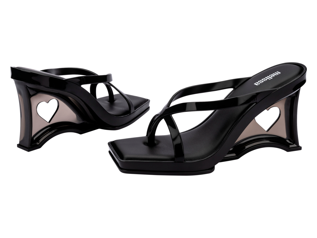 MELISSA GLASS HEEL AD –