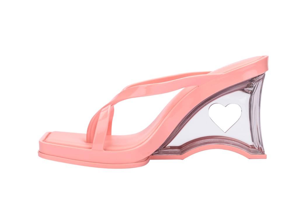 MELISSA GLASS HEEL AD