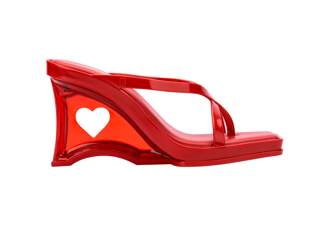 MELISSA GLASS HEEL AD –