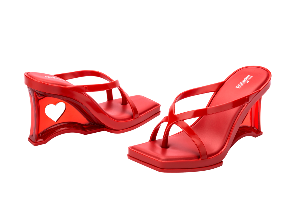 MELISSA GLASS HEEL AD –