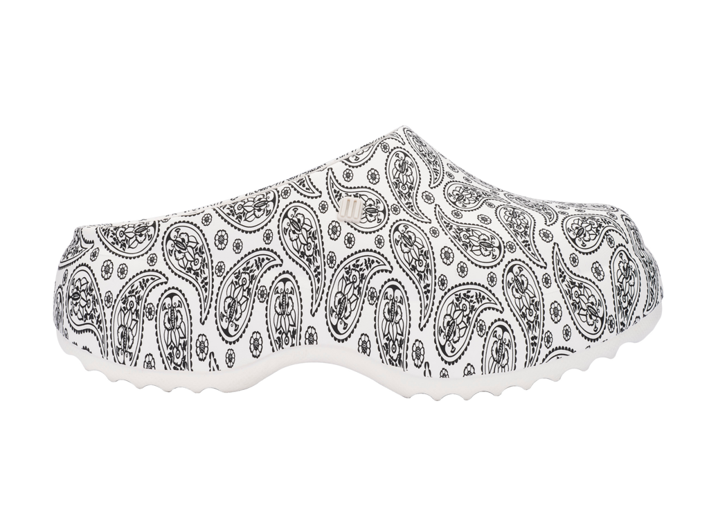MELISSA FREE CLOG PRINTED PLATFORM AD