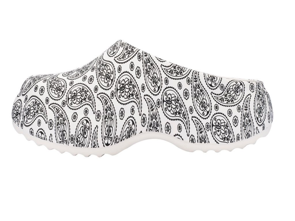 MELISSA FREE CLOG PRINTED PLATFORM AD
