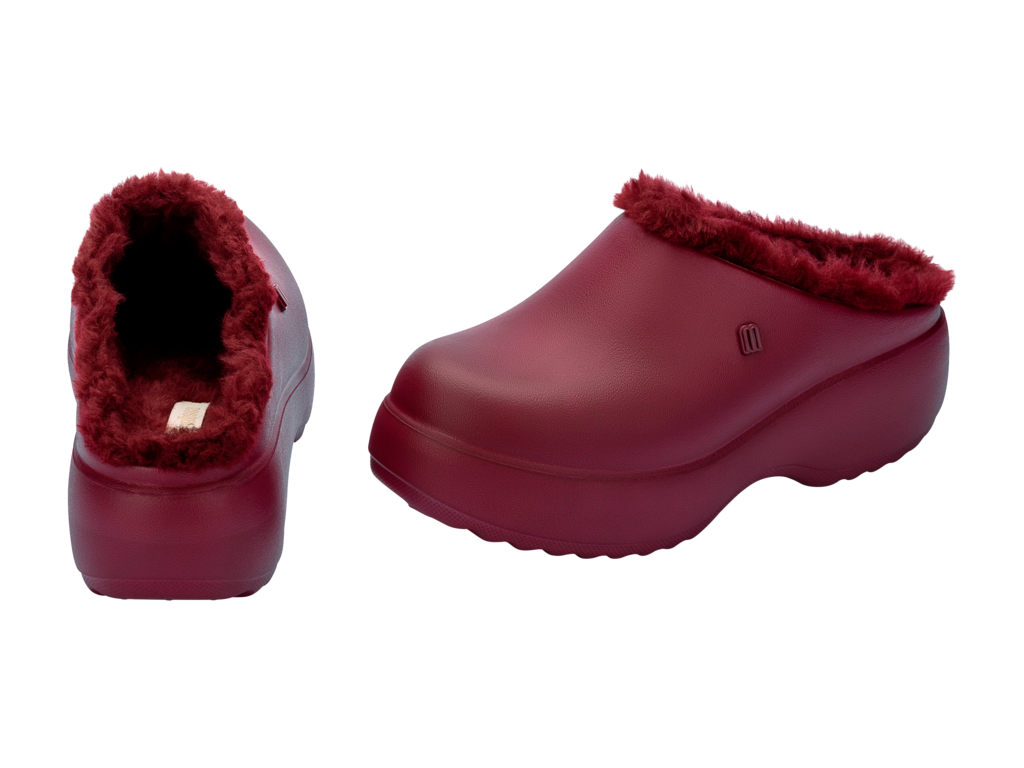 MELISSA FREE CLOG FLUFFY PLATFORM AD –