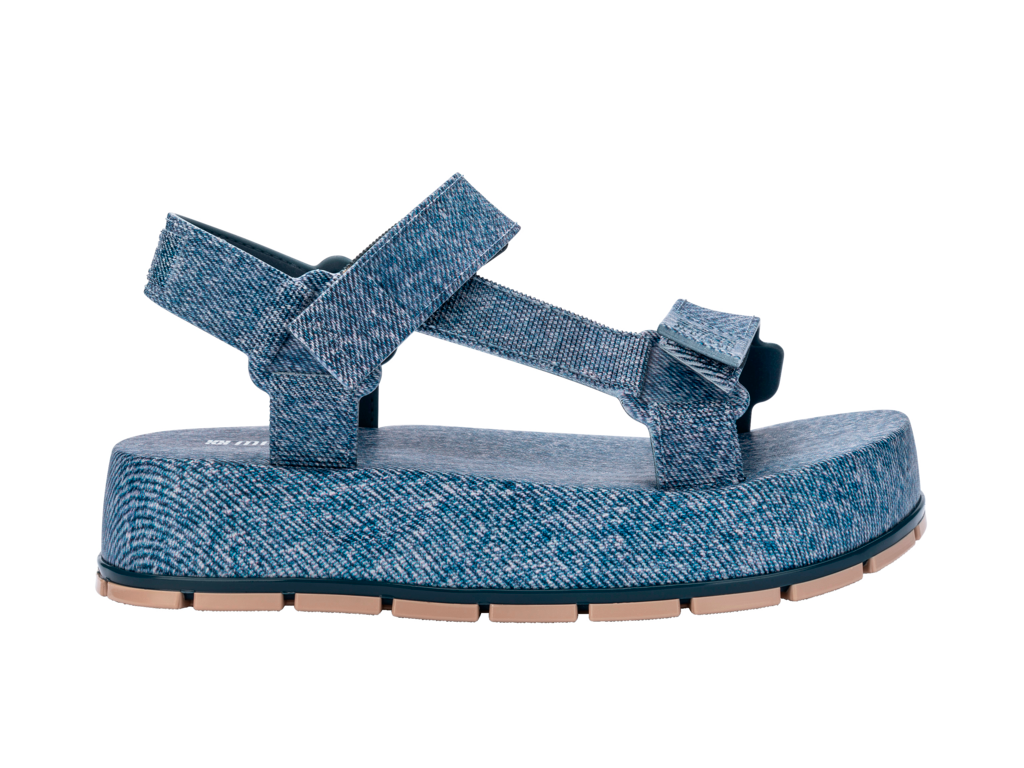 MELISSA FLOWING PLATFORM DENIM AD –