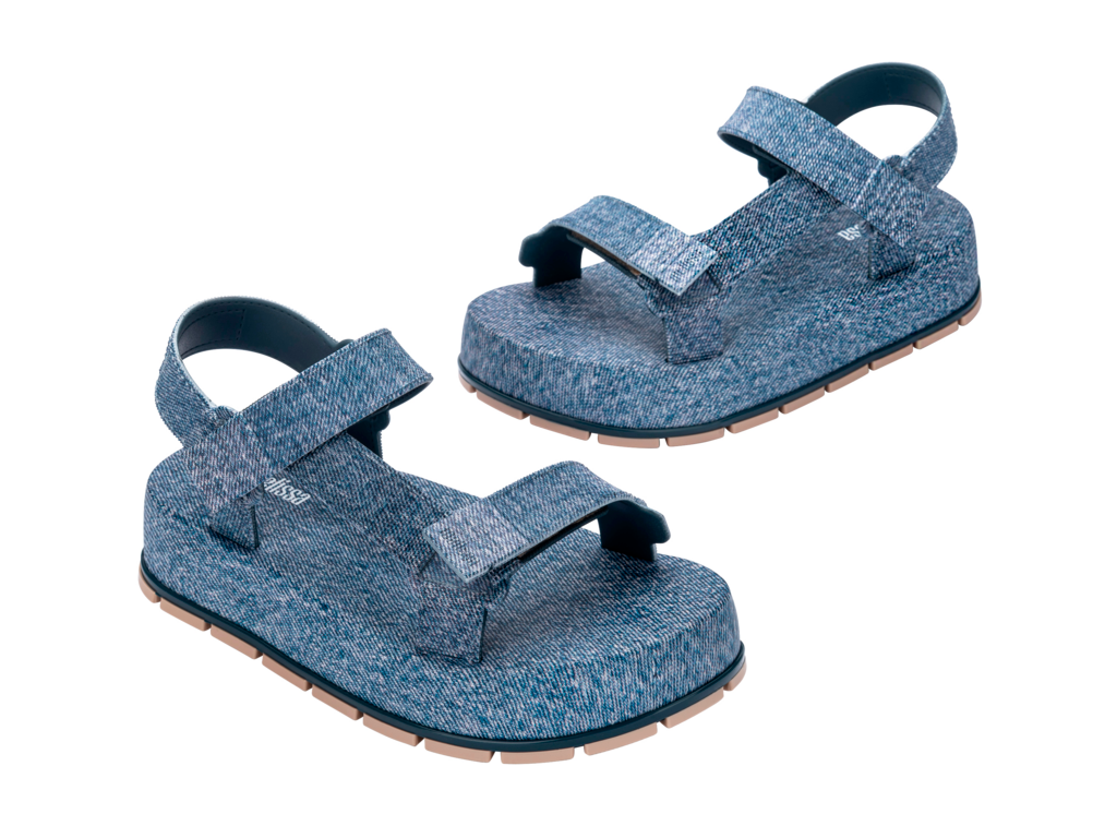 MELISSA FLOWING PLATFORM DENIM AD –