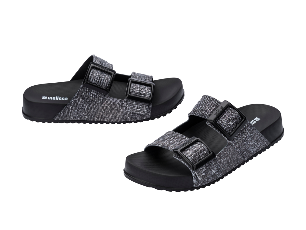 MELISSA COZY M LOVER SLIDE DENIM AD