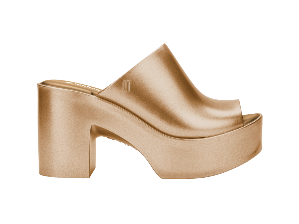 MELISSA MULE HYPE METALLIC AD –
