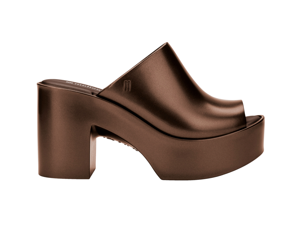 MELISSA MULE HYPE METALLIC AD –