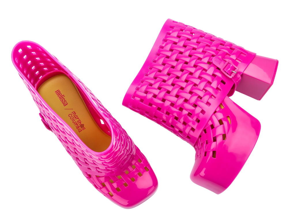 MELISSA CLOG BOOT + MARSHALL COLUMBIA AD –
