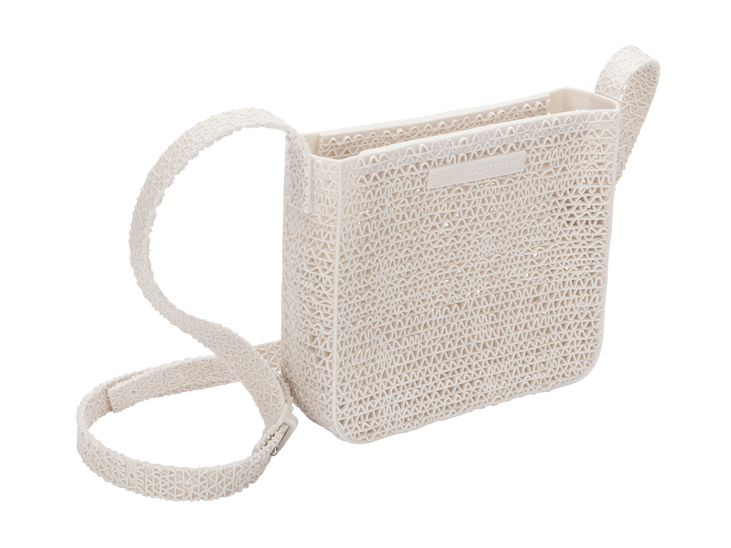 MELISSA CAMPANA PAPEL SHOULDER BAG – BEIGE