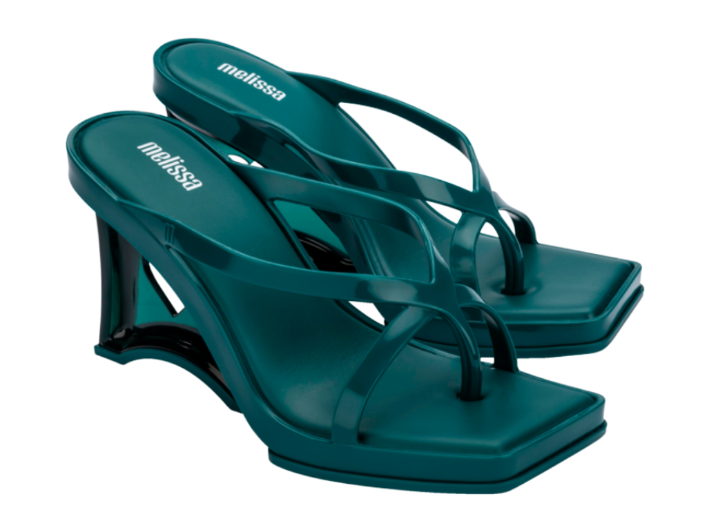 MELISSA GLASS HEEL AD –