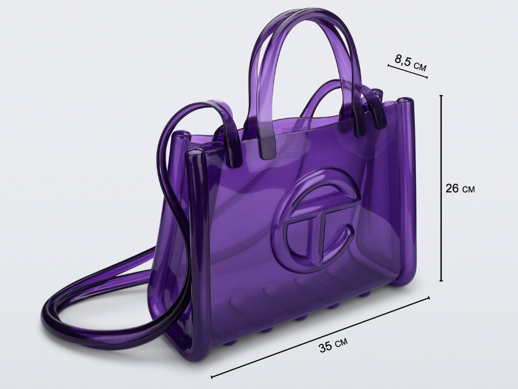 MELISSA X TELFAR MEDIUM JELLY SHOPPER II