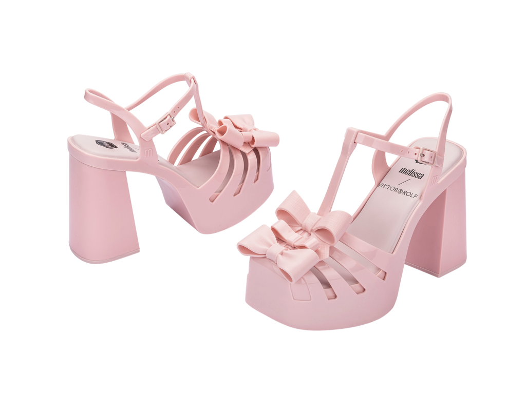 MELISSA PARTY HEEL TIE + VIKTOR AND ROLF AD –