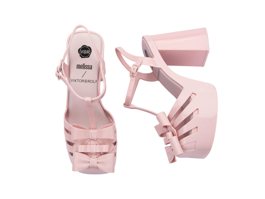 MELISSA PARTY HEEL TIE + VIKTOR AND ROLF AD –