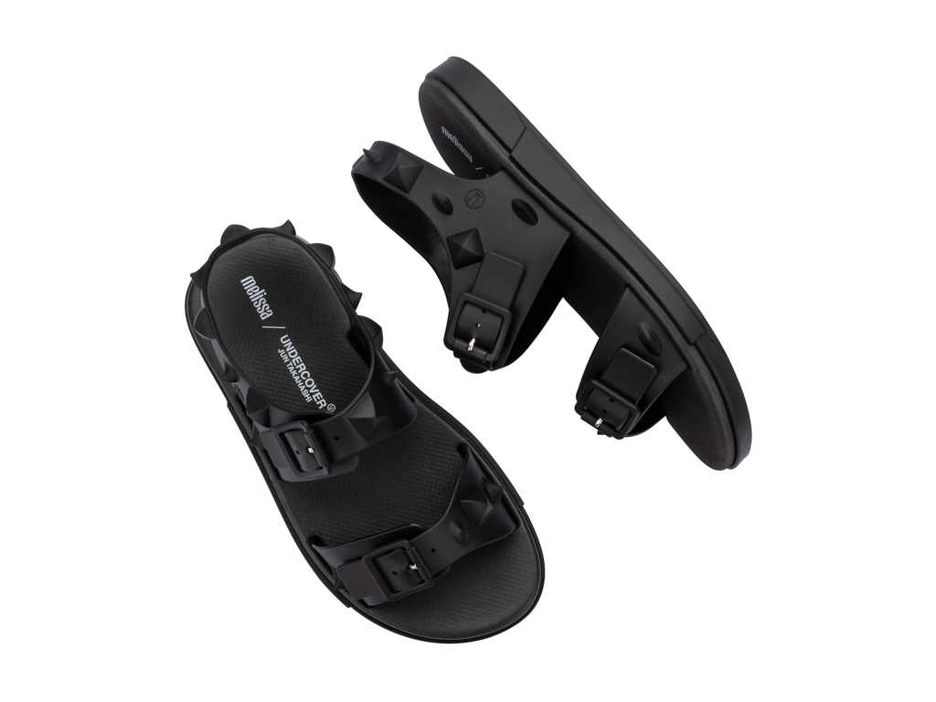 MELISSA SPIKES SANDAL + UNDERCOVER AD –
