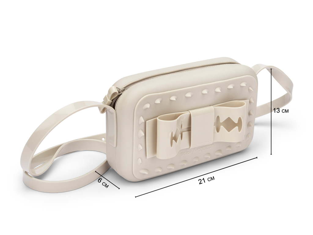 MELISSA RAZOR BOW BAG + UNDERCOVER