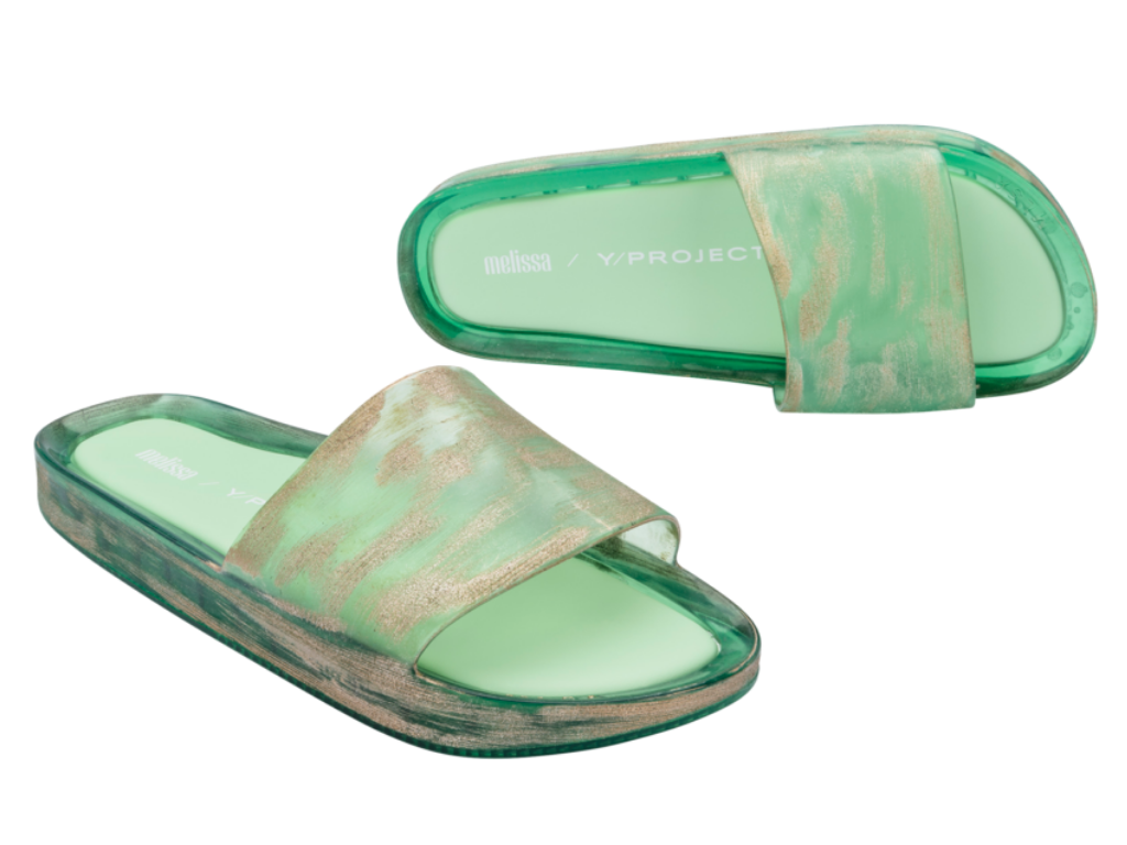 MELISSA BEACH SLIDE + Y.PROJECT AD –