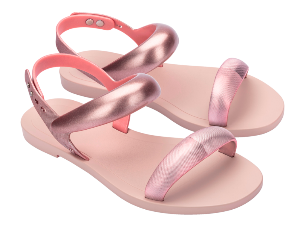 MELISSA ECLIPSE SANDAL AD – PINK/METALLIC PINK