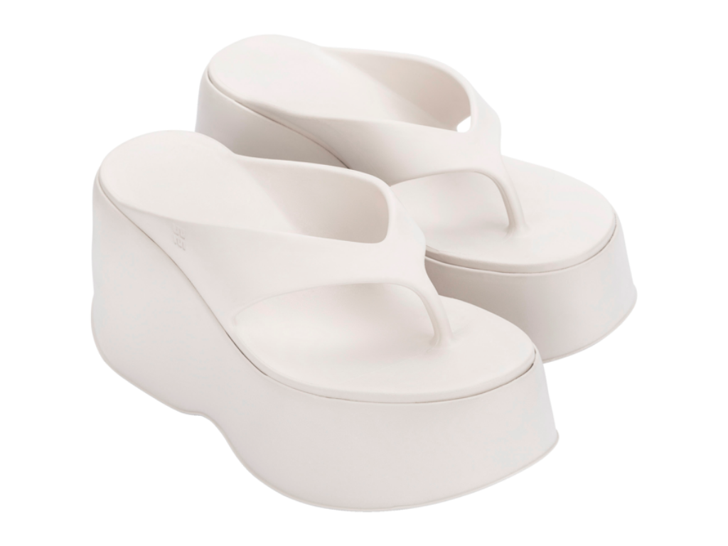 MELISSA FREE THONG WEDGE AD