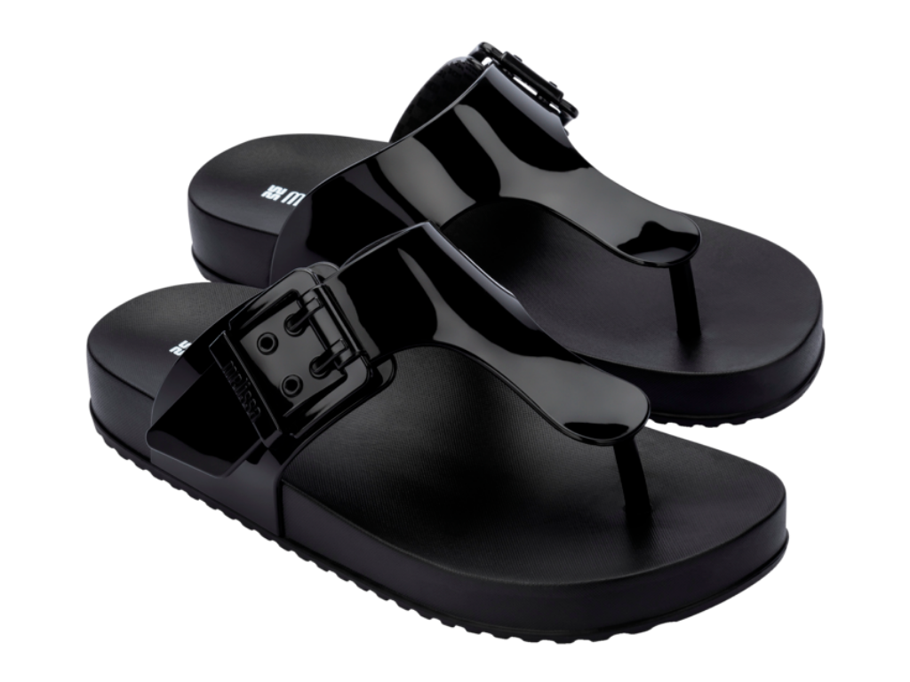 MELISSA COZY FLIP FLOP AD – BLACK