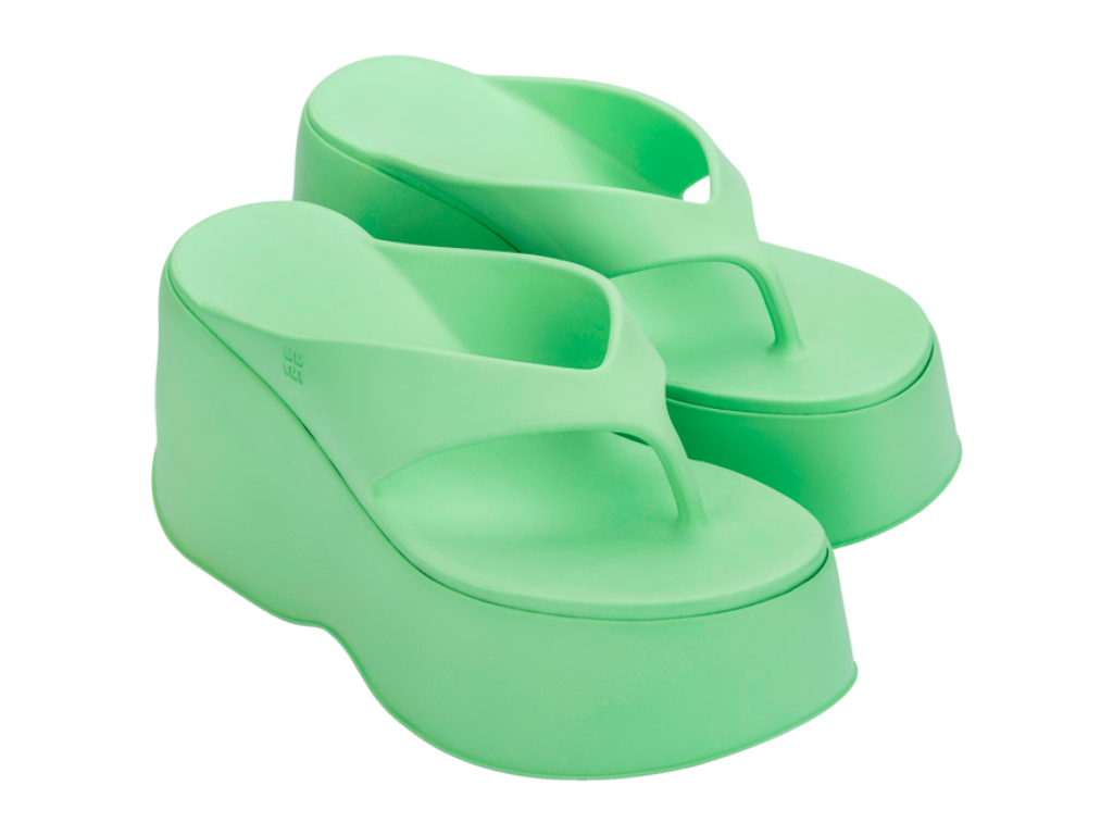MELISSA FREE THONG WEDGE AD