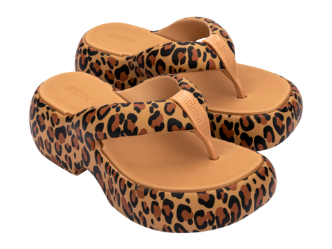 MELISSA FREE FUZZY PRINTED PLATFORM AD