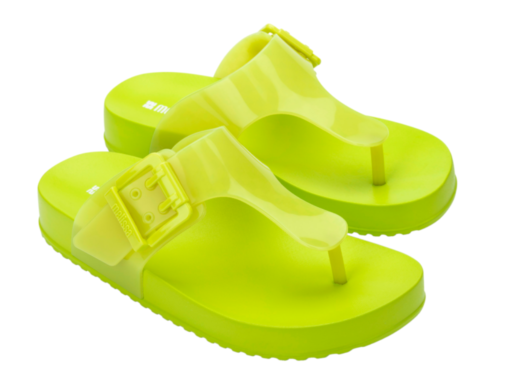 MELISSA COZY FLIP FLOP AD – GREEN