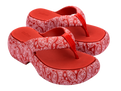 Melissa free fuzzy printed platform ad