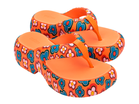 MELISSA FREE FUZZY PRINTED PLATFORM AD