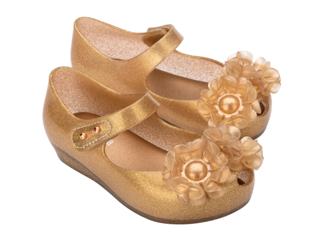 MINI MELISSA ULTRAGIRL SPRINGTIME BB – BEIGE GLITTER