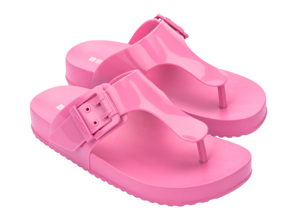 MELISSA COZY FLIP FLOP AD – PINK