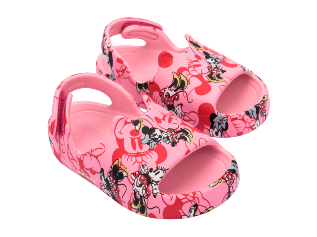 MINI MELISSA FREE CUTE + MICKEY AND FRIENDS BB – PINK/RED