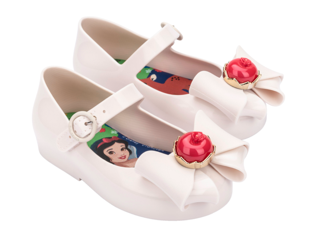 MINI MELISSA SWEET LOVE + SNOW WHITE BB – WHITE/RED