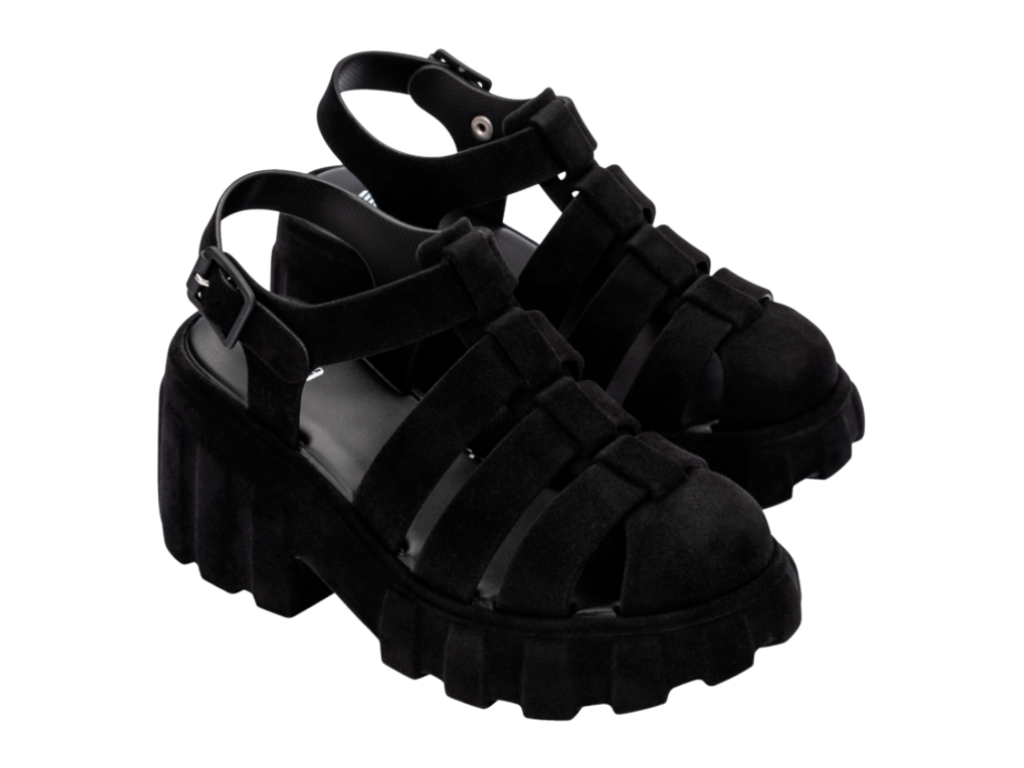 MELISSA MEGAN VELVET AD – BLACK
