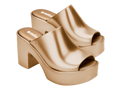 Melissa mule hype metallic ad