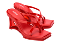 Melissa glass heel ad