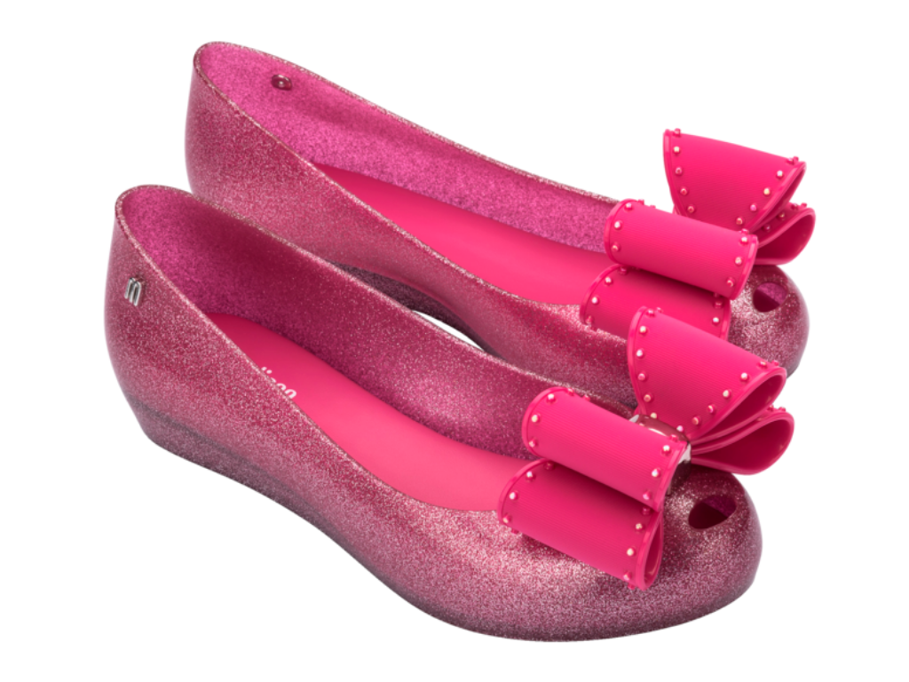 MELISSA ULTRAGIRL CLASSIC BOW AD – GLITTER PINK