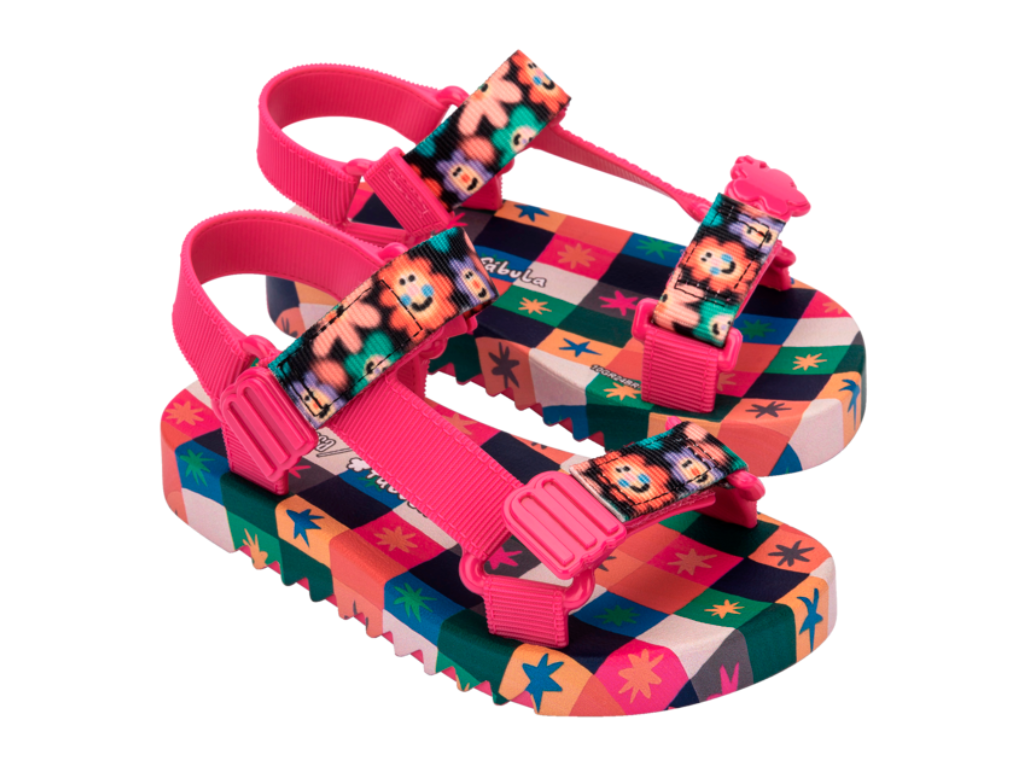 MINI MELISSA PLAYTIME + FABULA INF – PINK/GREEN