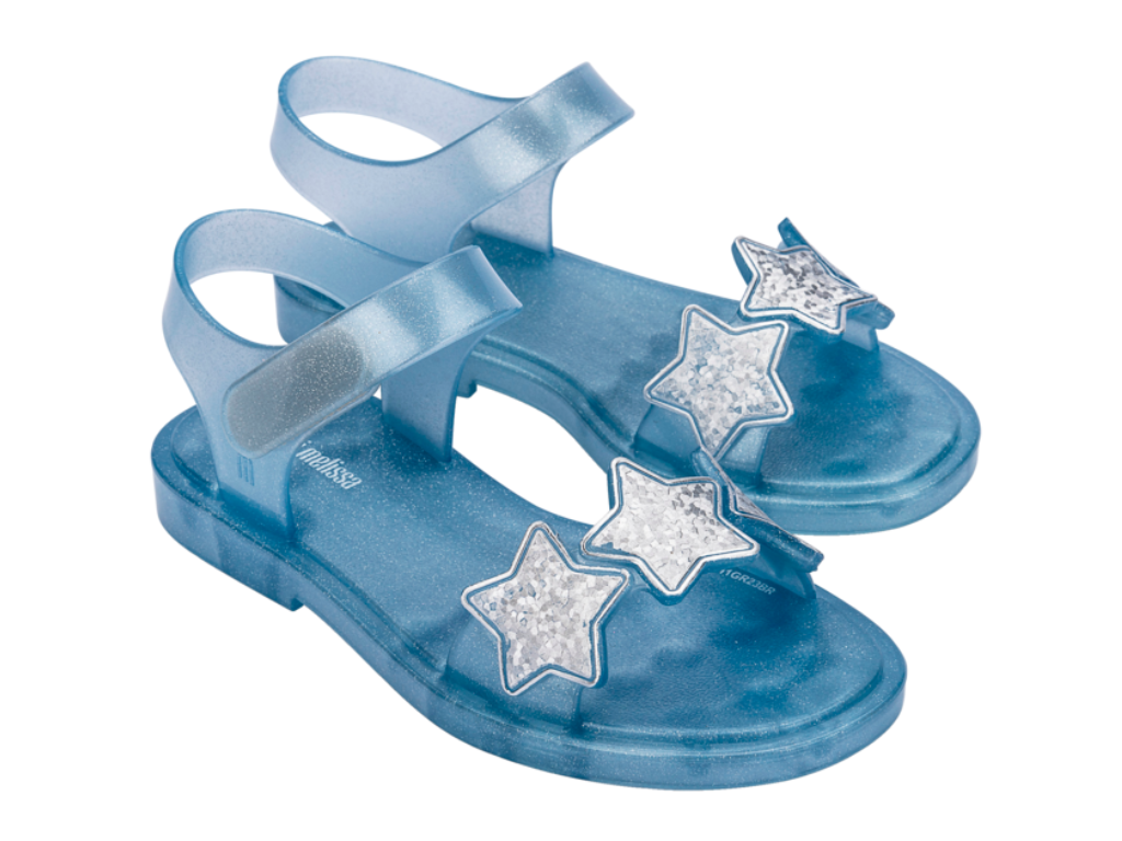 MINI MELISSA SPARKLY INF – GLITTER BLUE